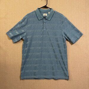 Hudson River Polo Men's Large Green Short Sleeves